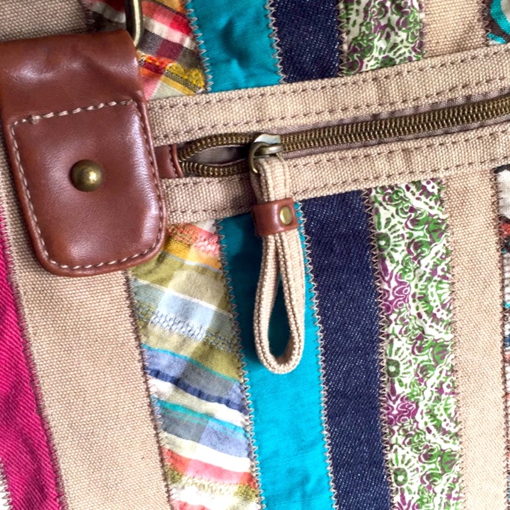 Bongo Multi Colored/ Pattern Shoulder Bag - image 3